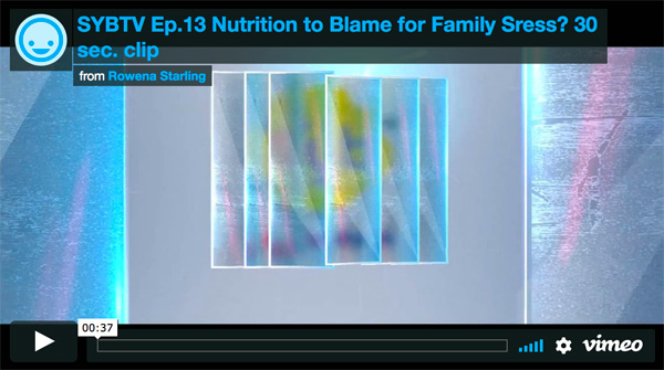 Nutrition to Blame for your Parenting Stress?  (Save Your Breath TV Ep.13)